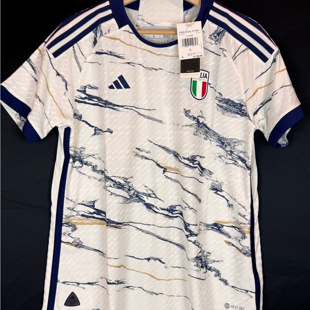 Authentic Adidas 2023 Italy Soccer Away Jersey